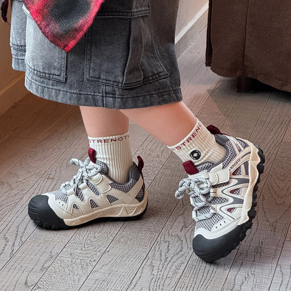 AirTrek – Kinder Dubbel Mesh Outdoor Sneakers