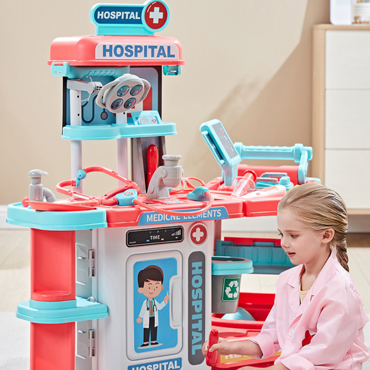 DoctorTrolley – Doktersset met Opbergkoffer en Trolley