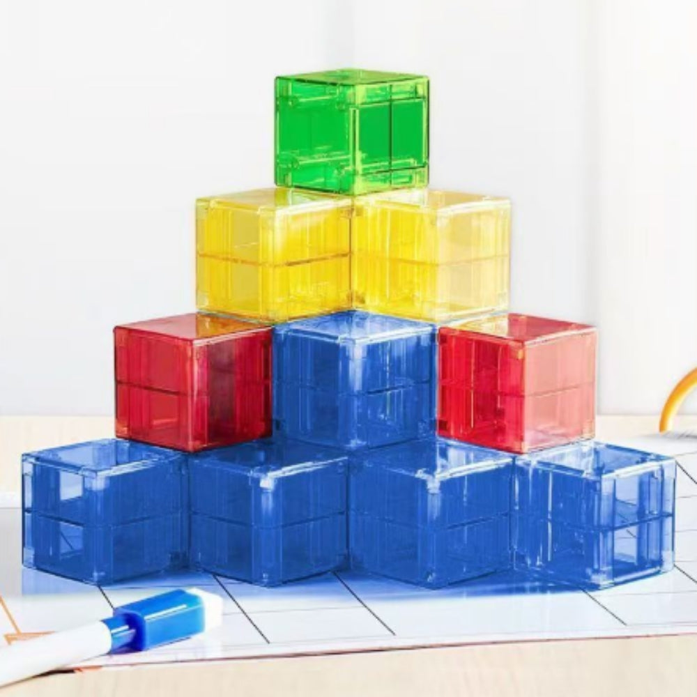 CubeMath – Transparante Magnetische Kubussen