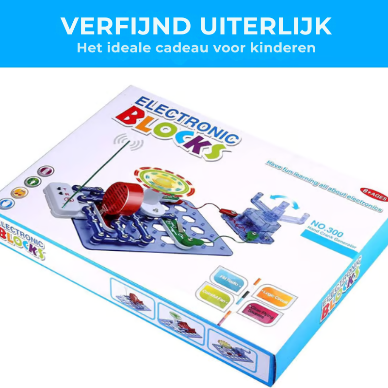 CircuitMaster™ – Elektronische Bouwset met 300 Experimentele Projecten