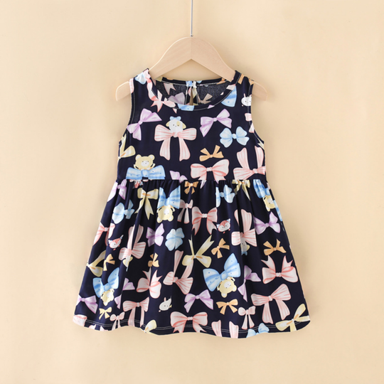 BloomBelle – Meisjes Zomerjurk zonder Mouwen
