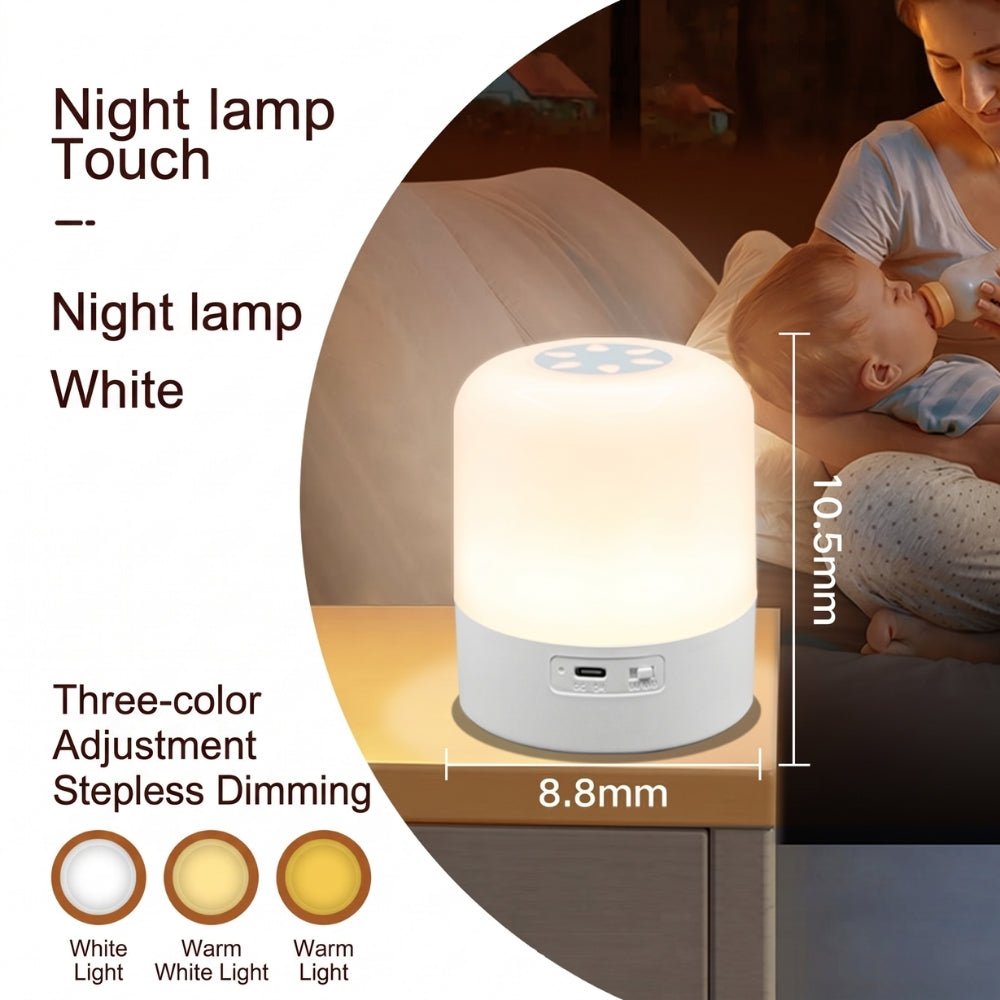 TouchGlow – Oplaadbaar Touch Nachtlampje