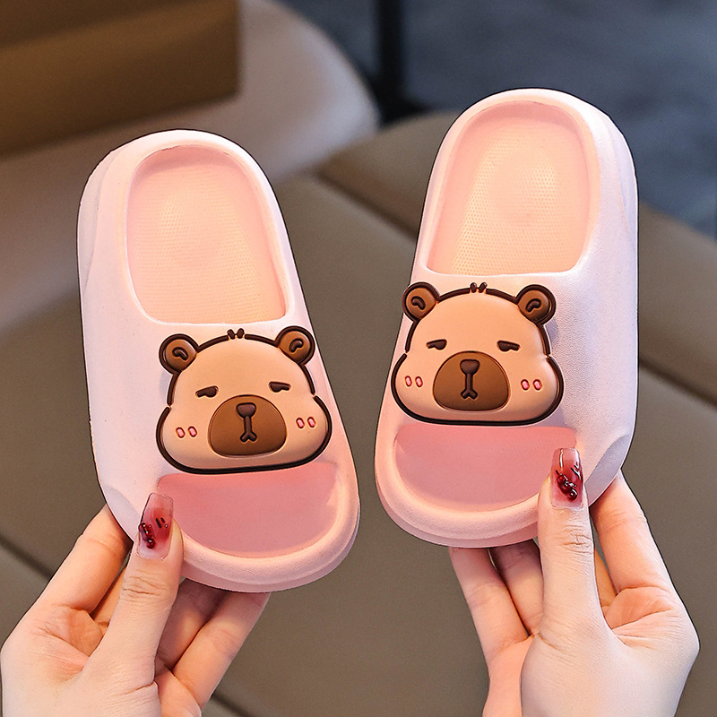 CapyCloud – Capybara Cartoon Kussenslippers