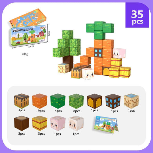 PocketCubes – Draagbare Magnetische Kubusset