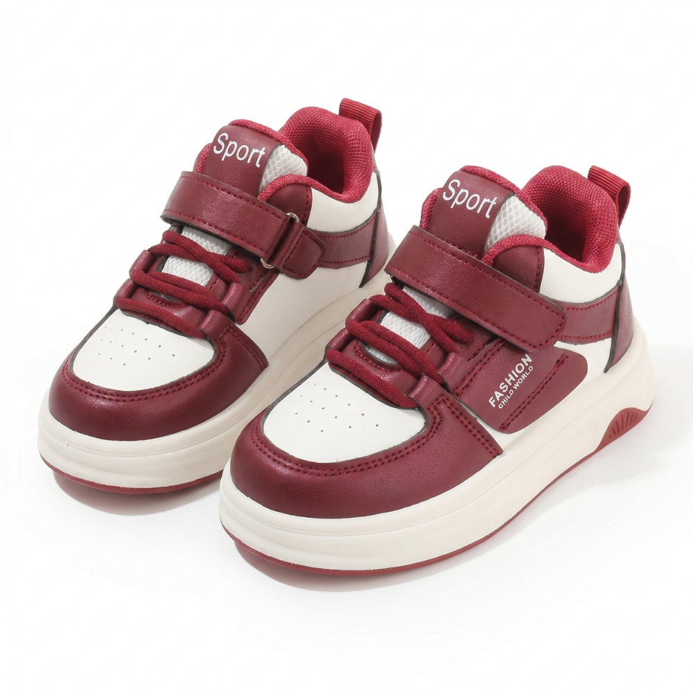 StepUp – Hoge Kinder Sneakers met Klittenband en Antislip Zool