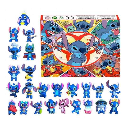 <font dir="auto" style="vertical-align: inherit;"><font dir="auto" style="vertical-align: inherit;">Nouvelle boîte surprise calendrier de l'Avent de Noël Stitch Lilo &amp; Stitch</font></font>
