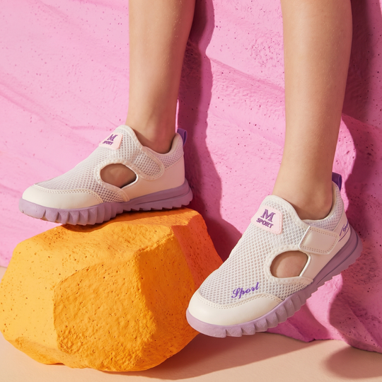 HybridTrail – Ademende Kinder Sneakers Sandalen met Klittenband