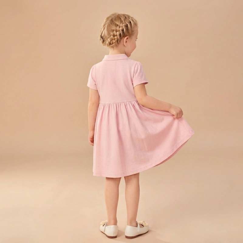 Natalia – Konijn Polo Jurk
