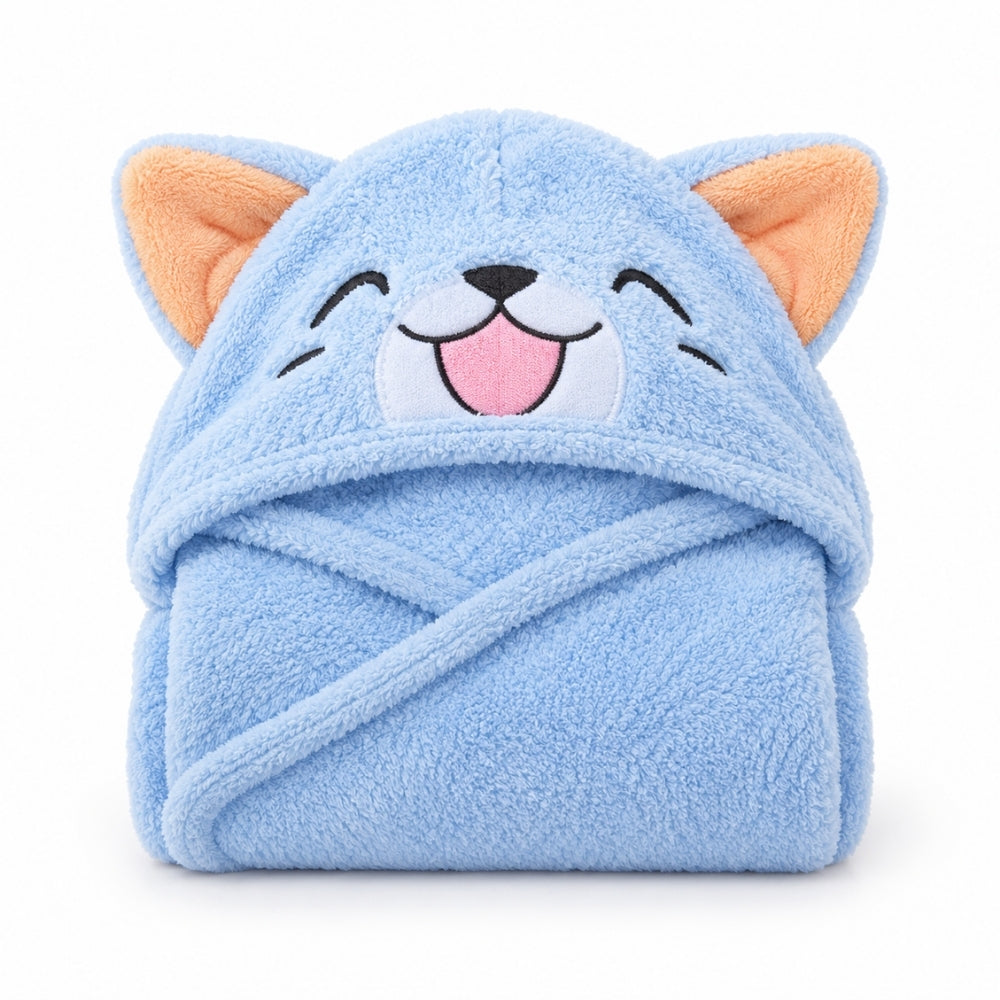 CloudCape – Zachte Badcape voor Baby en Peuter