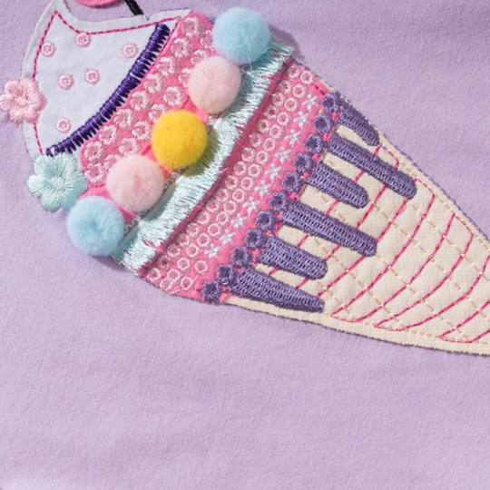Lina – IJsje Appliqué T-shirt