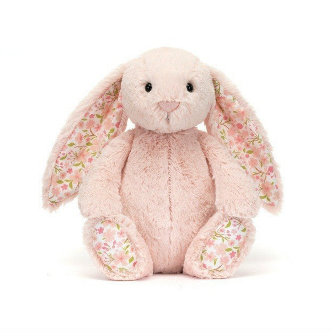 FloraBunny – Grote Konijn Knuffel met Bloemenoren (30 cm)