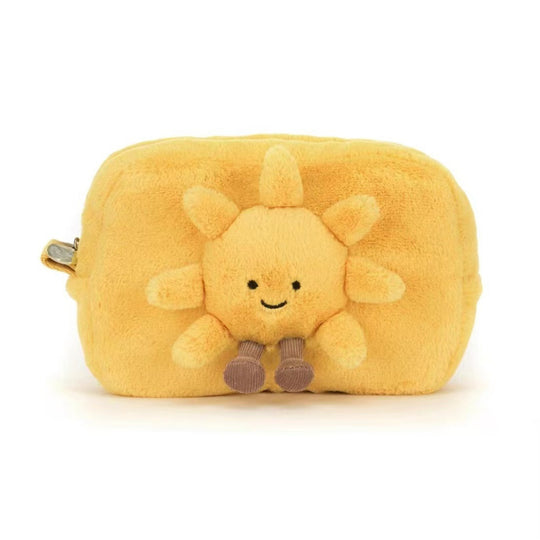 FluffyPouch – Pluche Etui met Rits voor Kinderen
