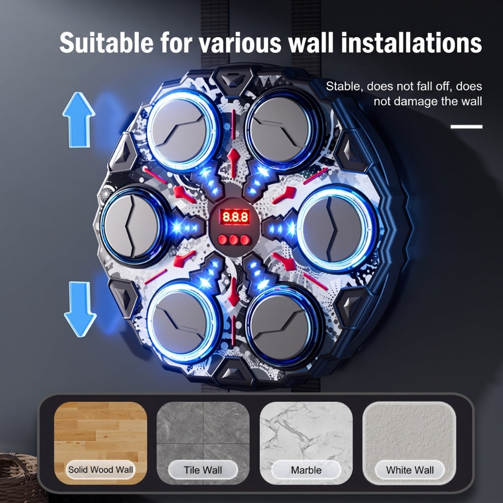 BoxingBeat – Interactieve Boksmachine met Licht en Ritme