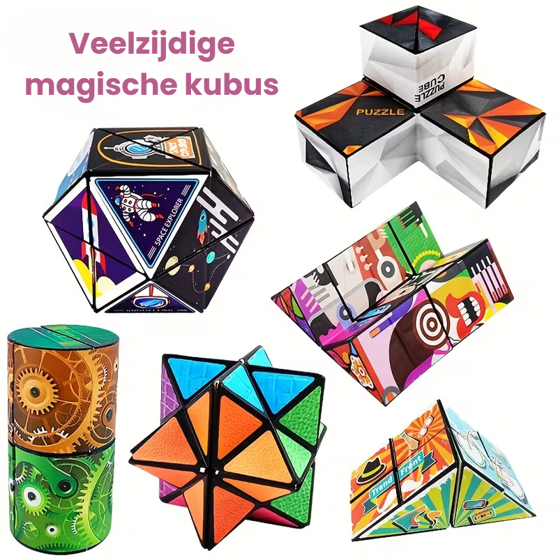 HexaFlip™ – Infinity Magic Cube – 3D Hexagon Ruimtepuzzel
