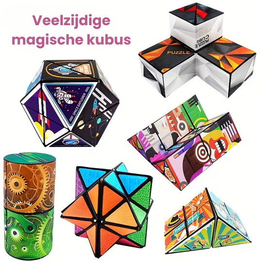 HexaFlip™ – Infinity Magic Cube – 3D Hexagon Ruimtepuzzel