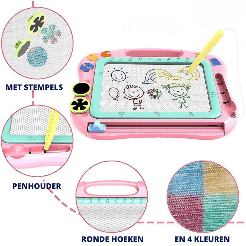 MagnetoDraw™ – Magnetisch Tekenbord – Creatief en Schermvrij Speelplezier