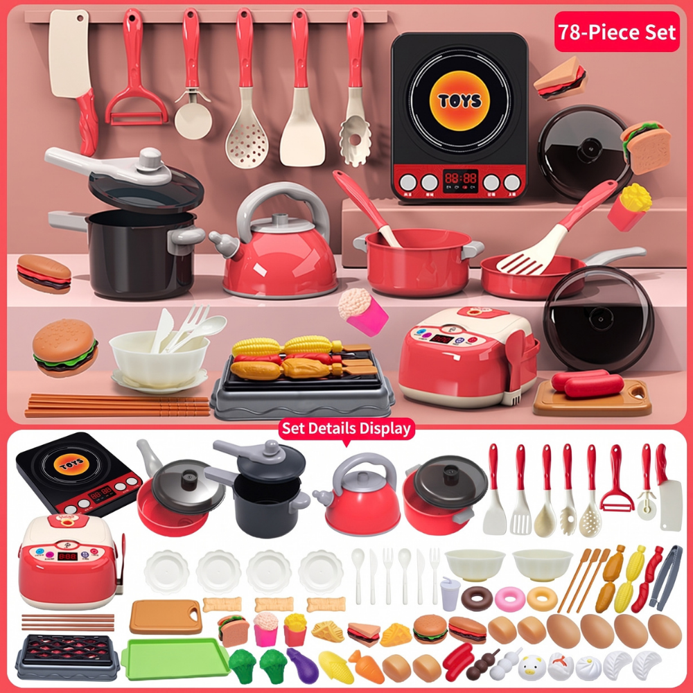 BigKitchen – 78-delige Grote Speelkeuken