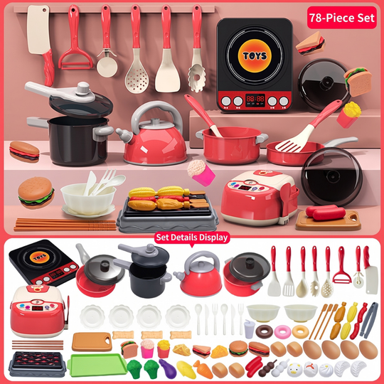BigKitchen – 78-delige Grote Speelkeuken