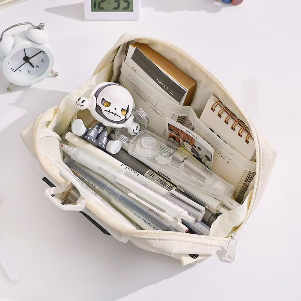 PaperPouch – Ruime Etui met Brede Opening