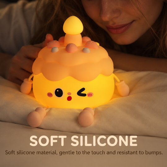 CakeGlow – Veilleuse en Silicone