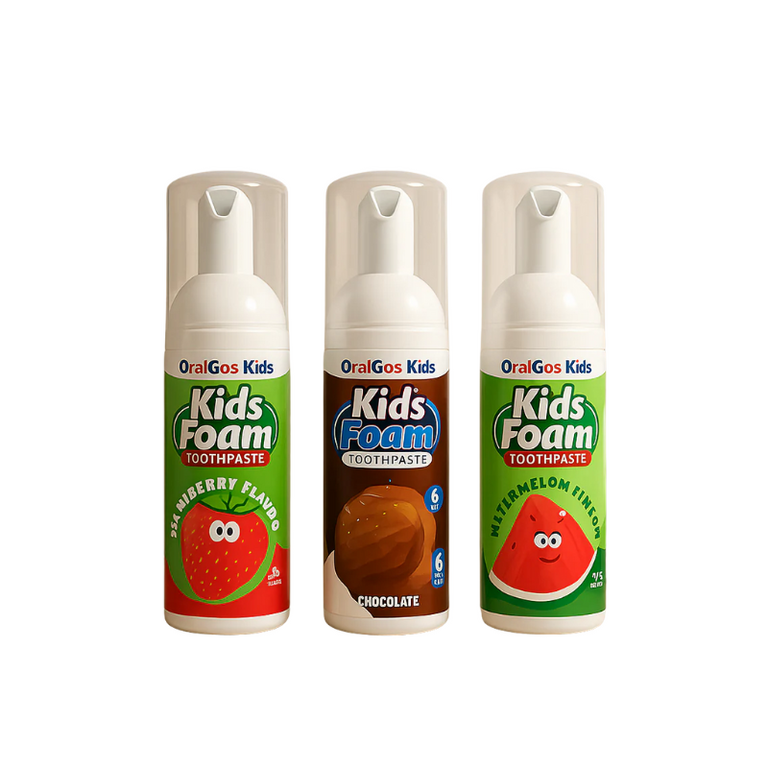 Milo & Moon - 360° Foam kinder tandpasta