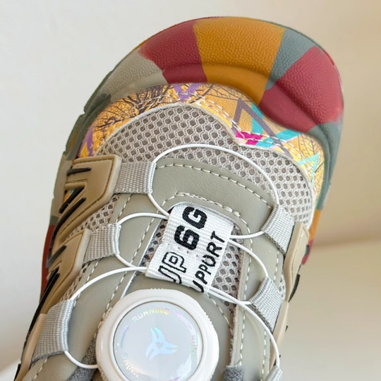 SpinTrail – Jongens Outdoor Sneakers met Draaiknop Sluiting