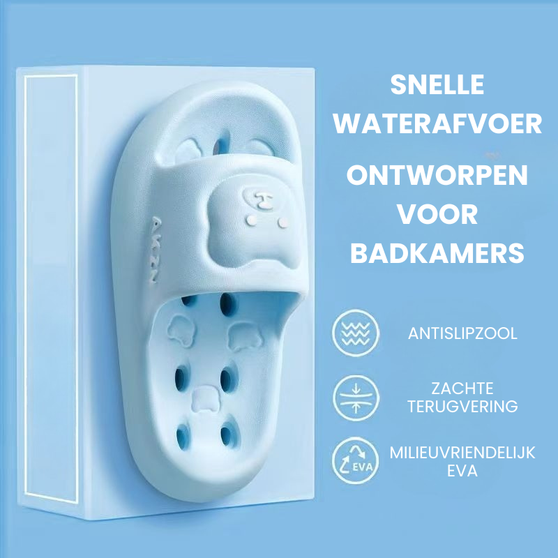 AquaBear – Badkamer Slippers
