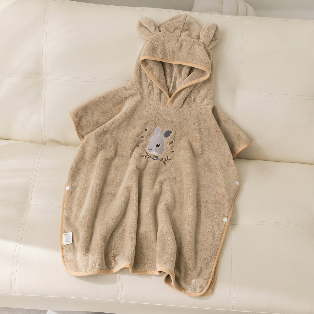 AquaCuddle – Kinderbadcape met Capuchon