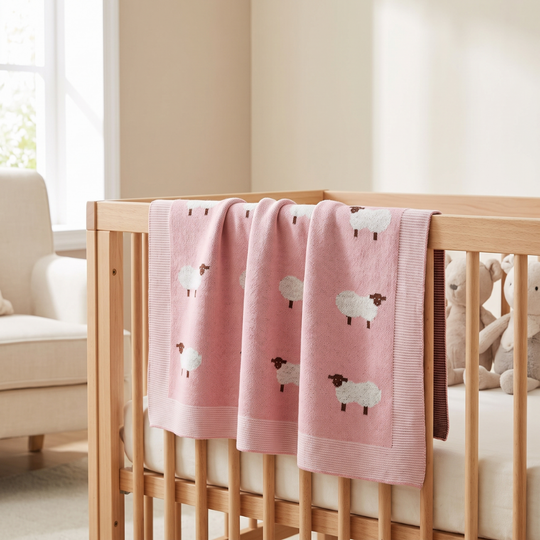 TenderWrap – Zachte Katoenen Babydeken – Comfort voor Elk Seizoen
