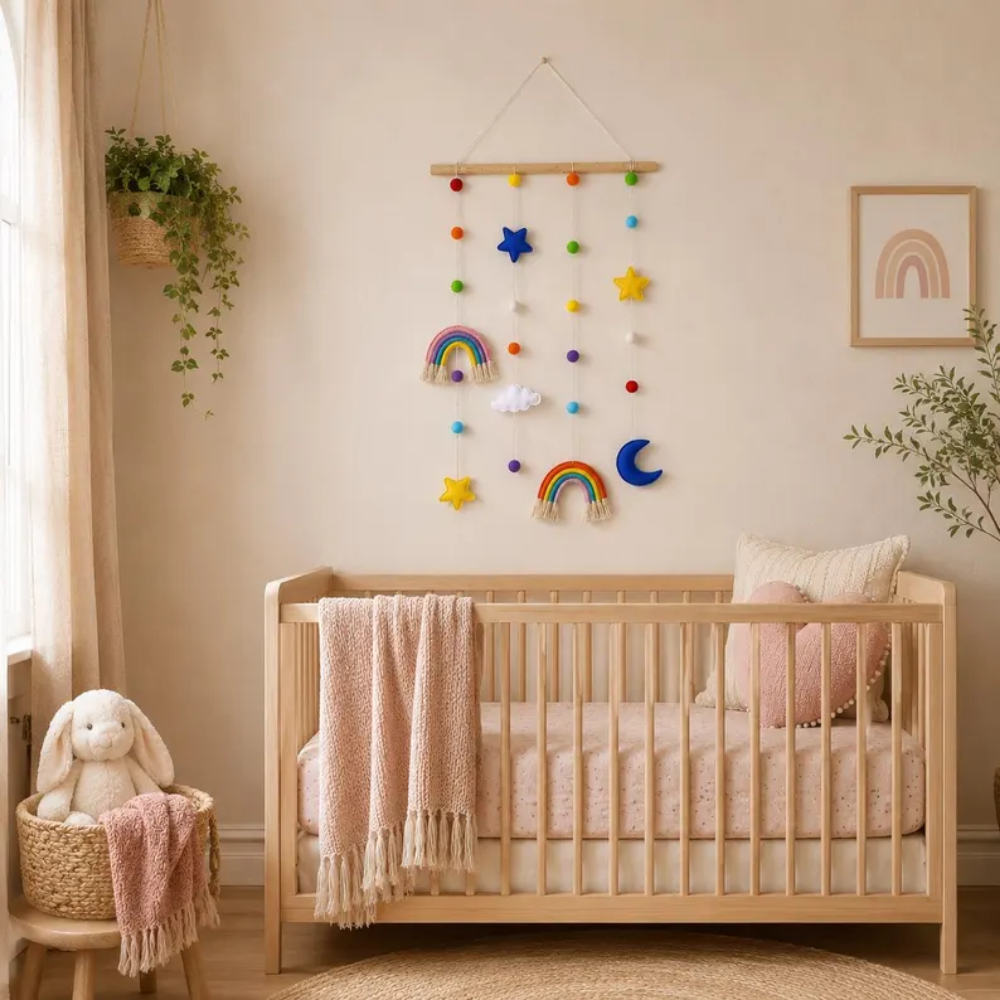 RainbowDream – Houten Regenboog Wanddecoratie