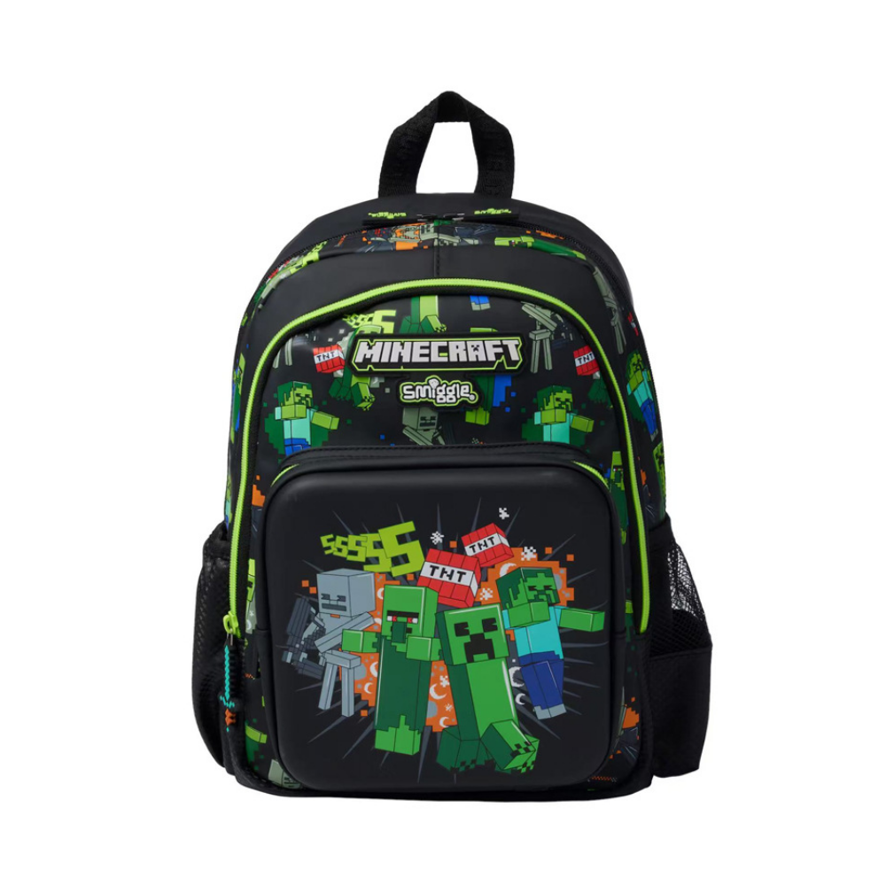 PixelTrail – Middelgrote Schoolrugzak met Accessoires