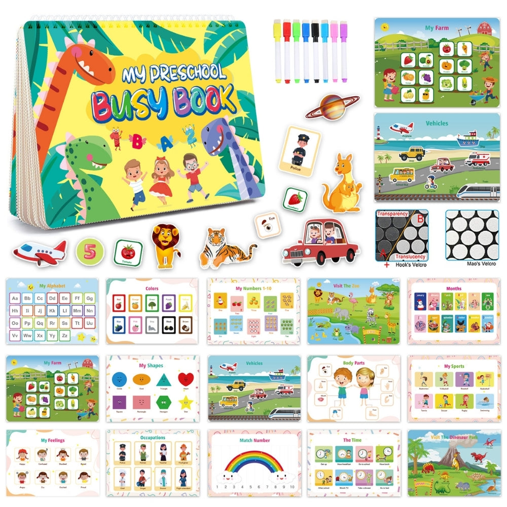 BusyBook – Herbruikbaar Activiteitenboek