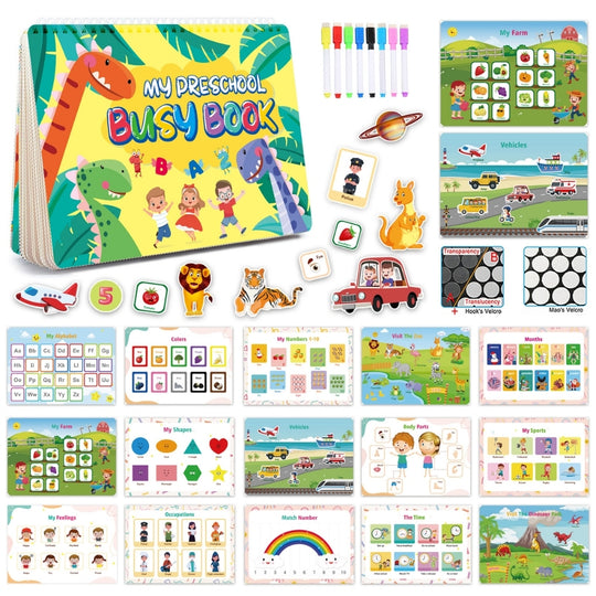 BusyBook – Herbruikbaar Activiteitenboek