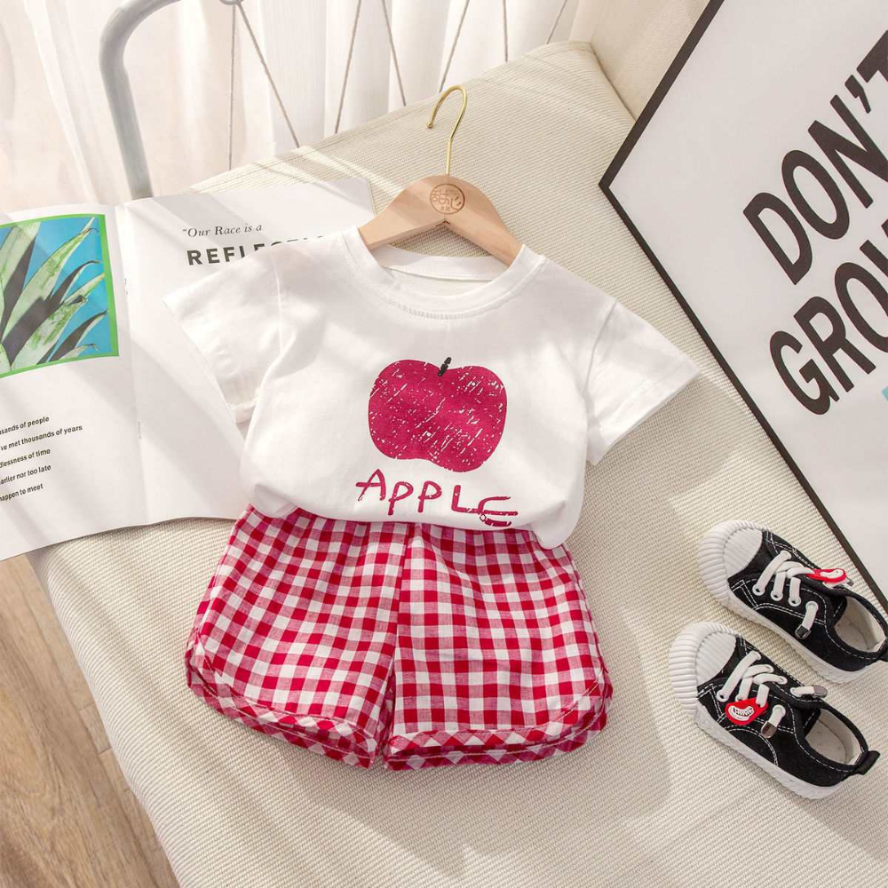 FruitBloom – Meisjes Zomerset met Fruitprint