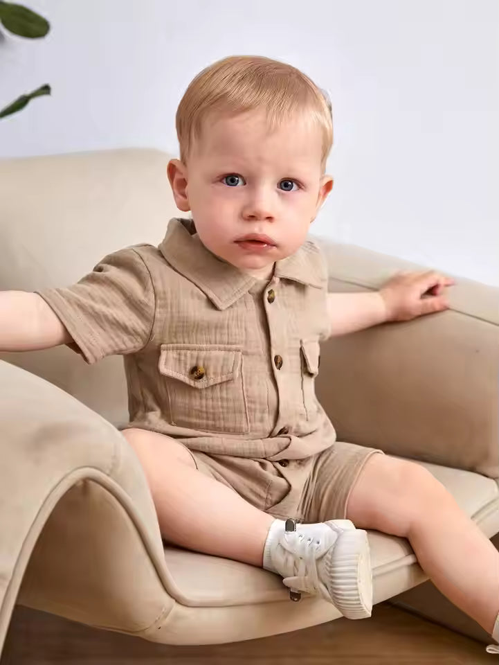 CubBreeze – Zomerse Katoenen Romper