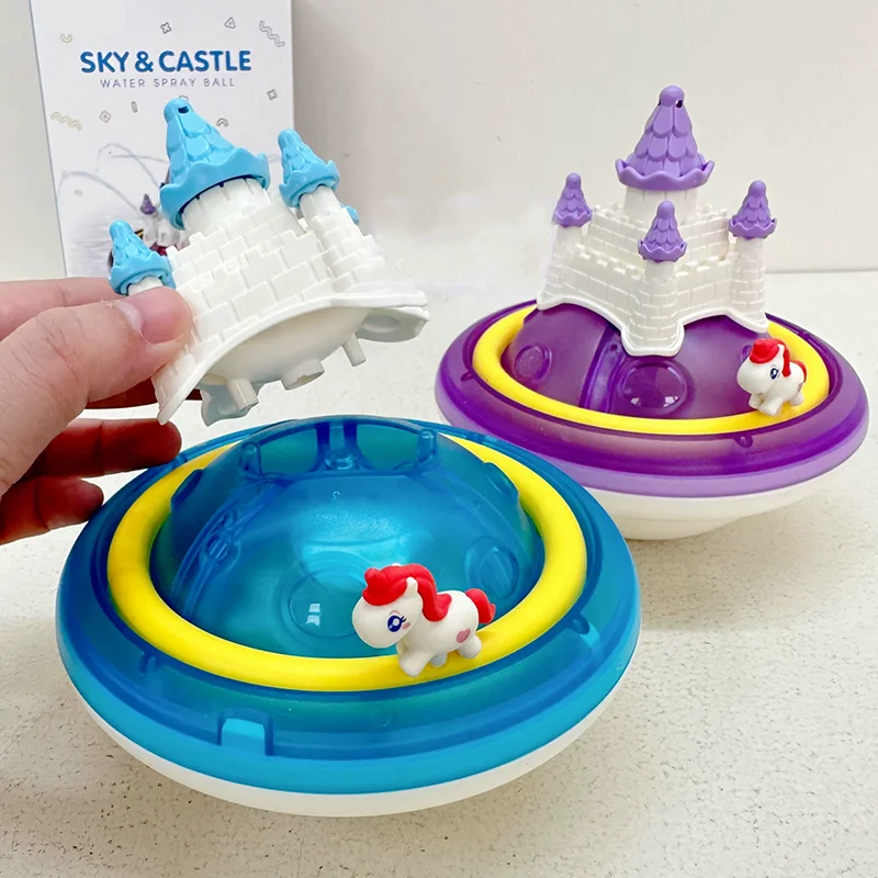 SplashMuse drijvend unicorn kasteel spelen - Milo & Moon