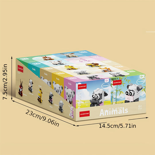 MiniPets™ – 10-in-1 Dierfiguren Bouwset