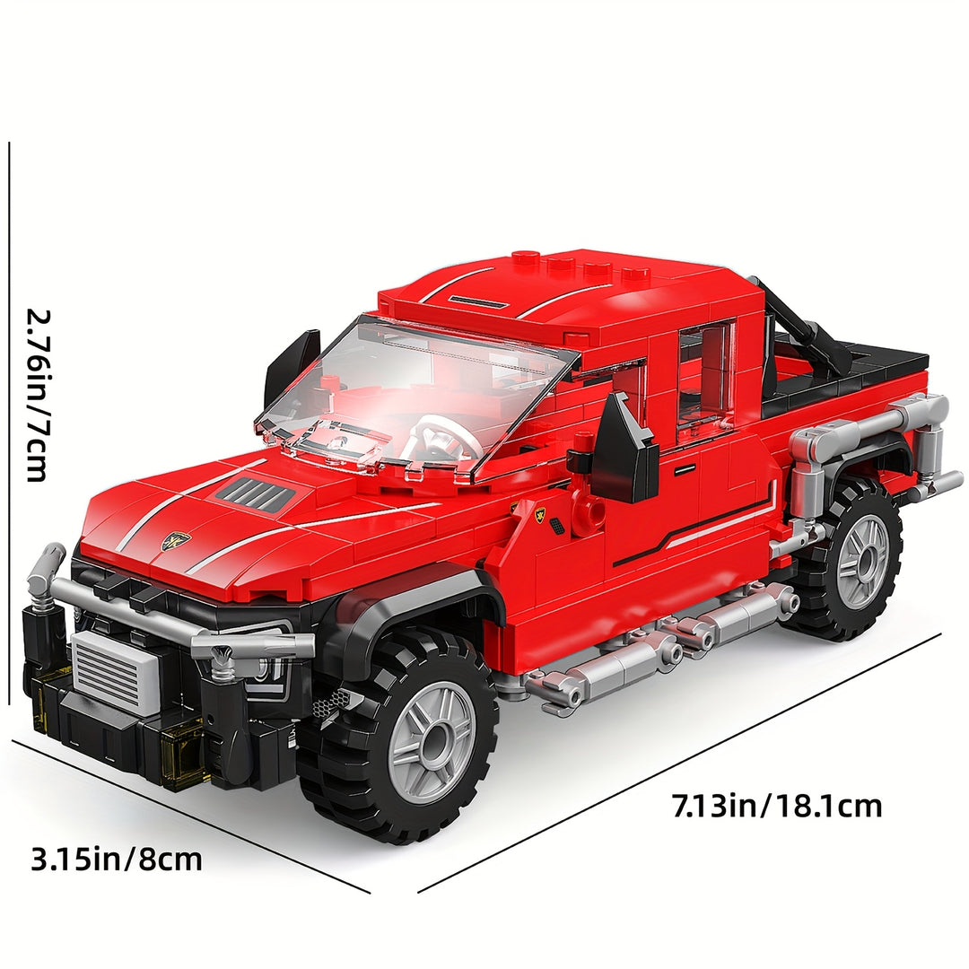 TrailRider™ – 300+ Stuks Off-Road Voertuig Bouwset