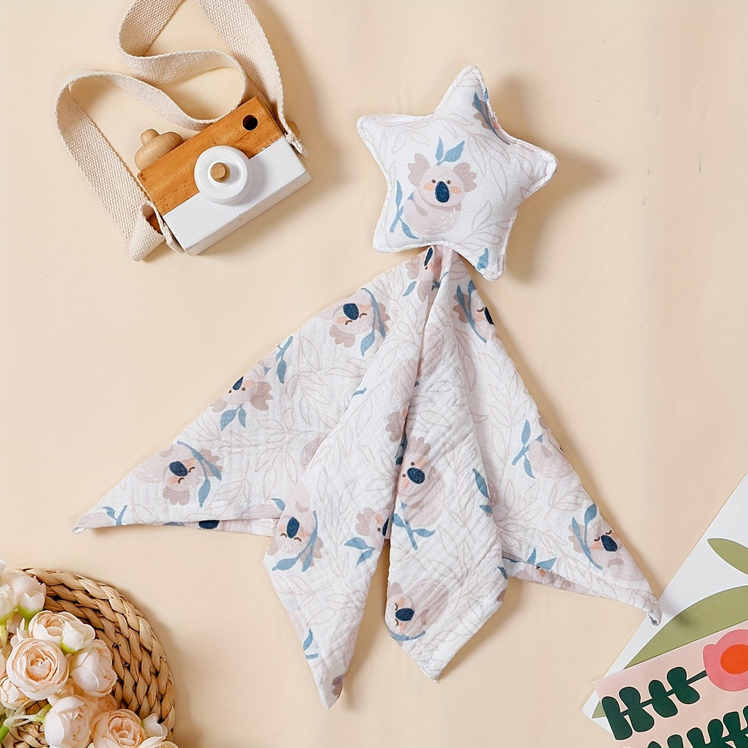 MusiLuxe™ – Muslin Baby Spuugdoekjes met Schattige Prints