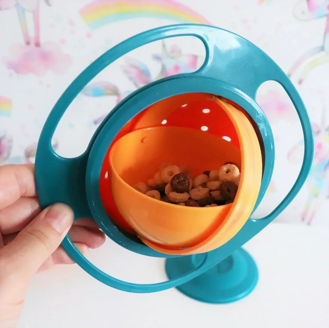 Milo &amp; Moon™ – 360° anti-spild børneskål 