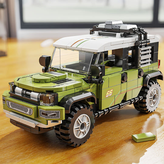 TrailRider™ – 300+ Stuks Off-Road Voertuig Bouwset