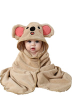 KoalaTowel™ – Microvezel Badcape & Badjesset voor Peuters 0–3 Jaar