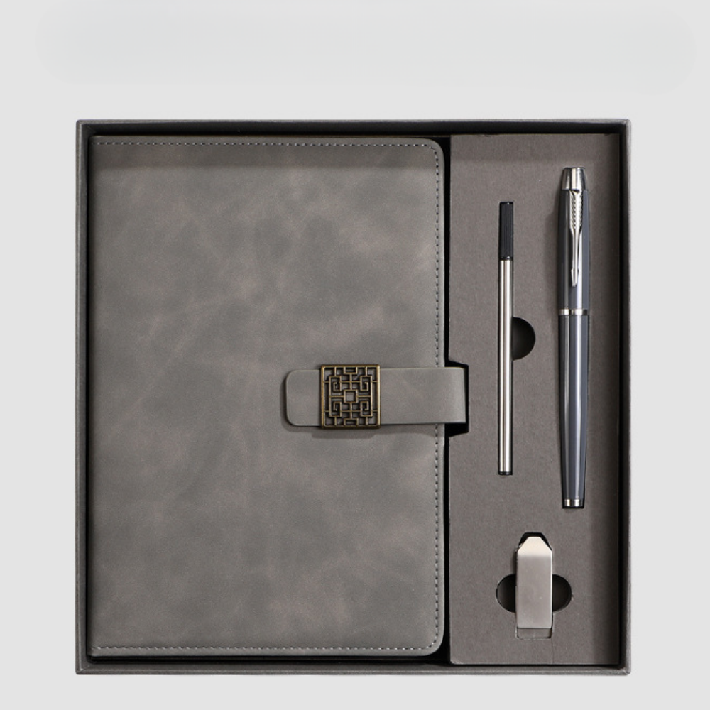 PrimeLedger – A5 Business Notitieboek Cadeauset