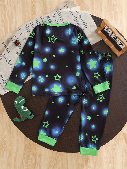 DinoDreams™ – 2-delige Jongens Glow-in-the-Dark Pyjama