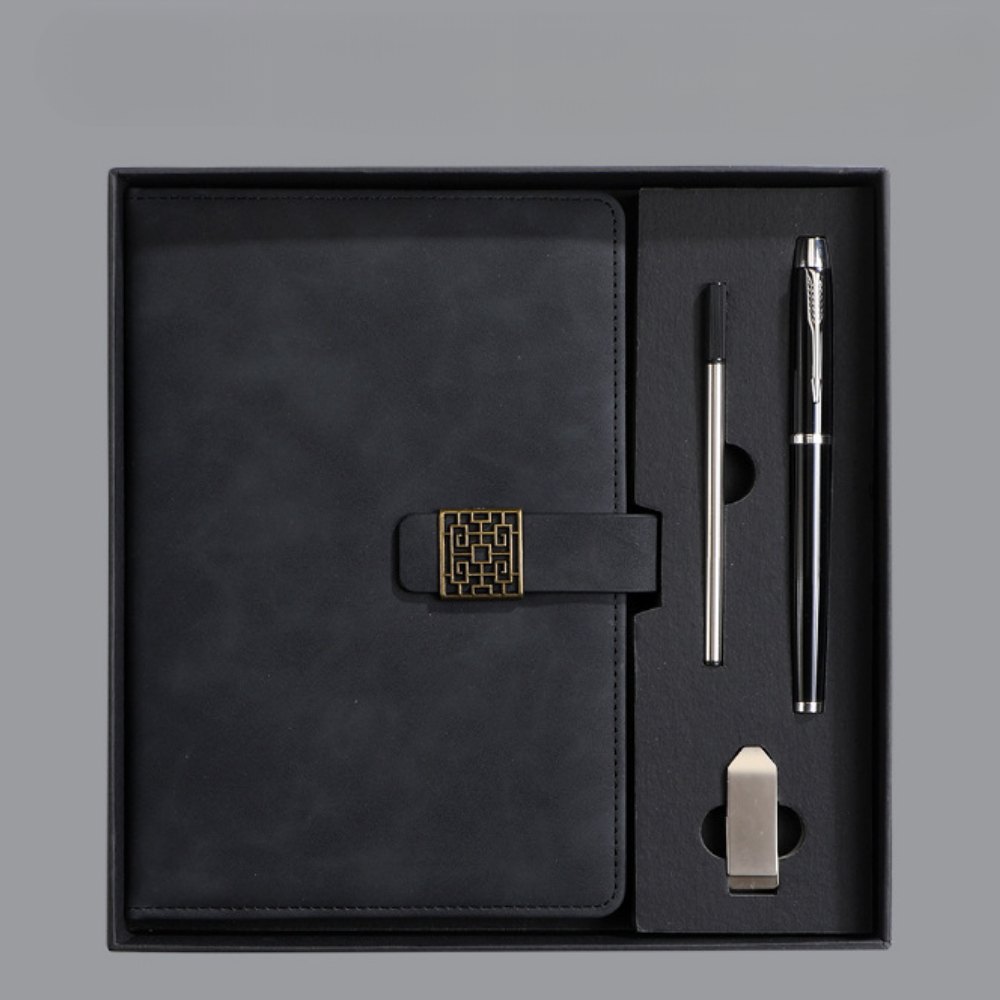 PrimeLedger – A5 Business Notitieboek Cadeauset
