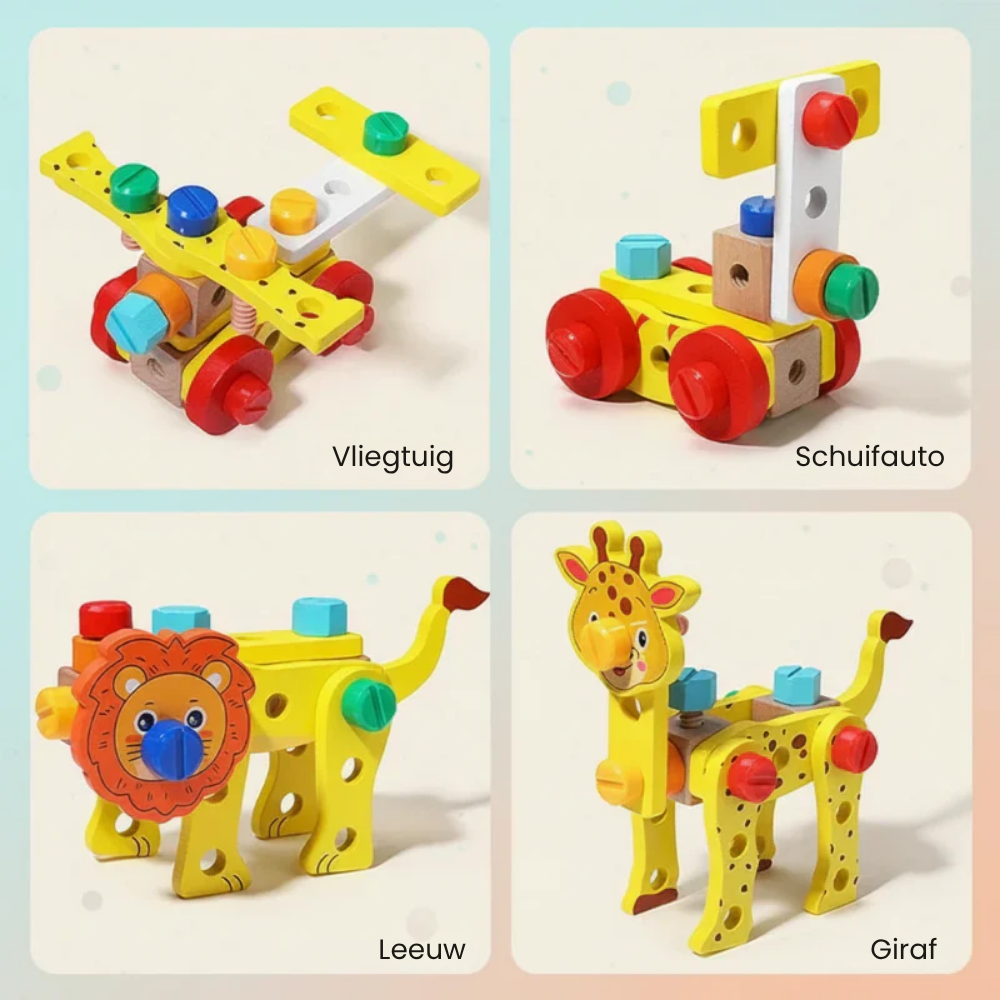 BuildZoo – Houten Dieren Toolset