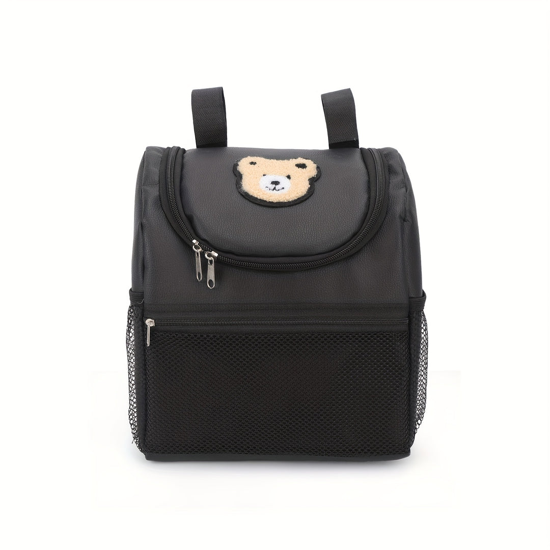 StrollMate™ – Kinderwagen Organizer Tas – Zwart & Multifunctioneel