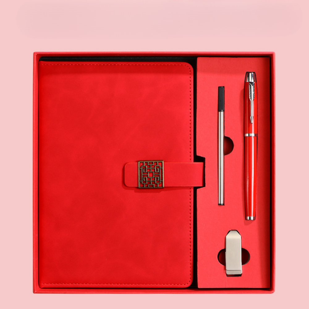 PrimeLedger – A5 Business Notitieboek Cadeauset