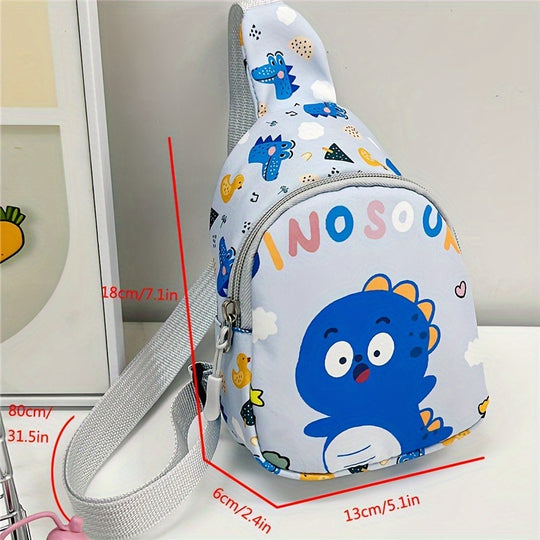 PlayPals™ – Kinder Crossbody Tas met Eenhoorn & Dinosaurus (Leeftijd 3–6 jaar)