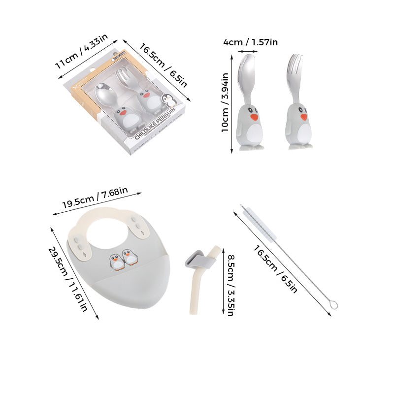 StickySnack™ – De Siliconen Eetset voor Baby’s Peuters.